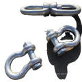 US Type Drop Forged Screw Pin Anchor Bow Shackle For Connecting